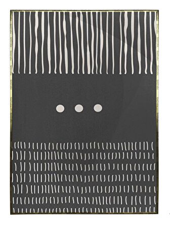 Shop365 Toprak Renk Tonları Tasarım Modern Tablo Çerçeveli P-002390