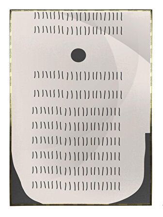 Shop365 Toprak Renk Tonları Tasarım Modern Tablo Çerçeveli P-002391