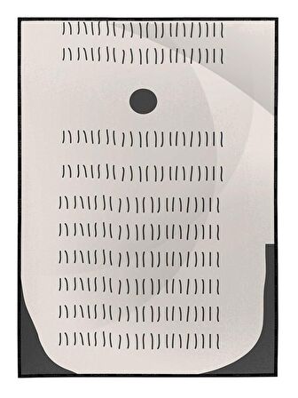 Shop365 Toprak Renk Tonları Tasarım Modern Tablo Çerçeveli P-002391