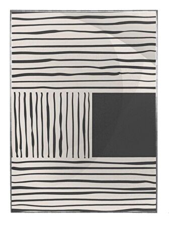 Shop365 Toprak Renk Tonları Tasarım Modern Tablo Çerçeveli P-002400