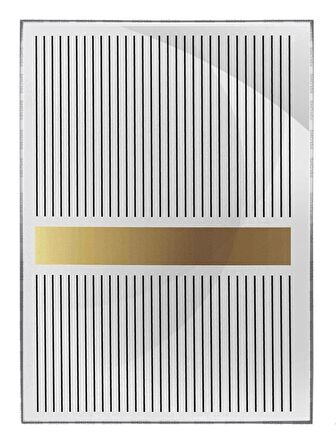 Shop365 Toprak Renk Tonları Tasarım Modern Tablo Çerçeveli P-002404