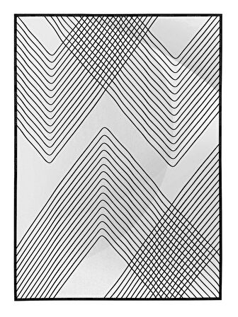 Shop365 Toprak Renk Tonları Tasarım Modern Tablo Çerçeveli P-002422