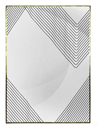 Shop365 Toprak Renk Tonları Tasarım Modern Tablo Çerçeveli P-002424