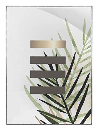 Shop365 Doğa Bitki Modern İllüstrasyon Tablo Çerçeveli P-002595