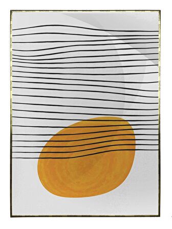 Shop365 Modern Çizimler İllüstrasyon Modern Tablo Çerçeveli P-003118