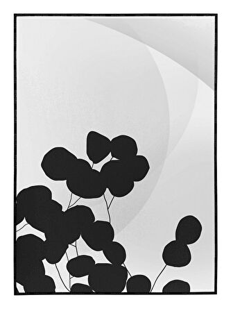 Shop365 Yaprak Gölgeleri Botanik Tablo Çerçeveli P-003889