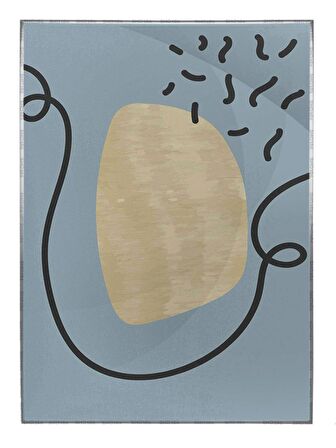 Shop365 Modern Çizimler İllüstrasyon Modern Tablo Çerçeveli P-003985