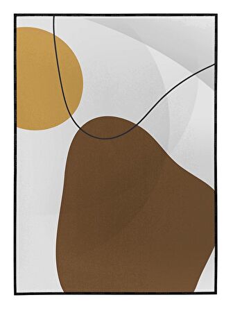 Shop365 Modern Çizimler İllüstrasyon Modern Tablo Çerçeveli P-003990