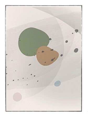 Shop365 Doğa Sanatsal Çizimler Modern Tablo Çerçeveli P-004105