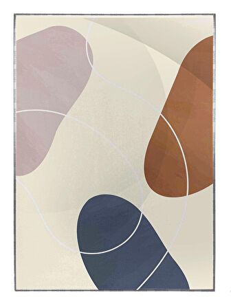 Shop365 Doğa Sanatsal Çizimler Modern Tablo Çerçeveli P-004109