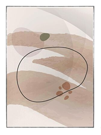 Shop365 Doğa Sanatsal Çizimler Modern Tablo Çerçeveli P-004112