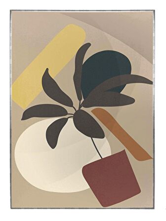 Shop365 Doğa Sanatsal Çizimler Modern Tablo Çerçeveli P-004170