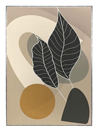 Shop365 Doğa Sanatsal Çizimler Modern Tablo Çerçeveli P-004174