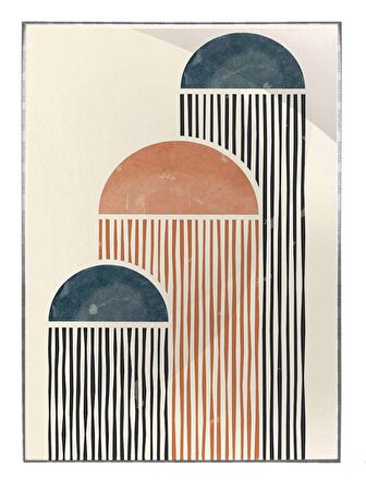 Shop365 Modern İllüstrasyon Modern Sanat Tuval Tablo Çerçeveli P-004287