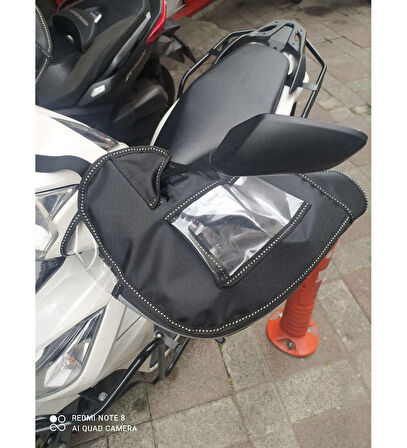 Honda Yeni Activa 125 Deluxe 2023 Uyumlu Telefon Tutuculu Elcik Koruma Supermoto