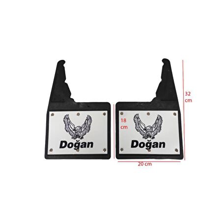 Tofaş Doğan-131 Doğan 2'li Perçinli Paçalık Çamurluk Tozluk TFS1RZ001YD