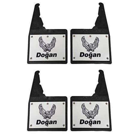 Tofaş Doğan-131 Doğan 4'lü Perçinli Ön/Arka Paçalık Çamurluk Tozluk TFS1RX001YD