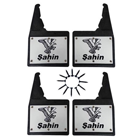 Tofaş Şahin-131 Şahin 4'lü Perçinli Ön/Arka Paçalık Çamurluk Tozluk TFS1RX003YD
