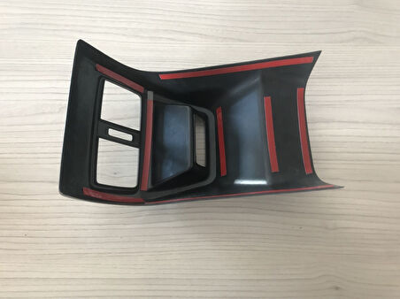 Honda  Civic FE1 2022+ Uyumlu Arka Klima Panel Kaplama - Piano Black