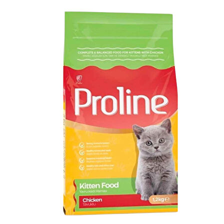 Proline Kitten Tavuklu Yavru Kedi Maması 1,2kg