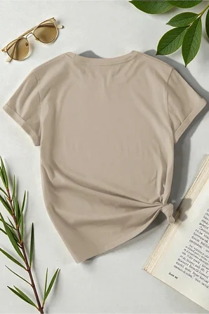 Unisex Leopar Desenli Kurdeleler Baskılı Tasarım Tshirt
