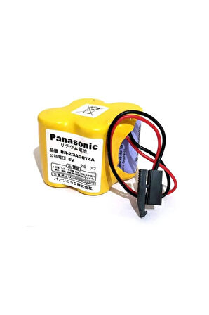 Br-2/3agct4a 6v Siyah Soketli Fanuc Cnc Pili