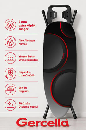 (HEDİYELİ) DAİSY (XXL BEDEN) (60X162 CM ) ÜTÜ MASASI KILIFI
