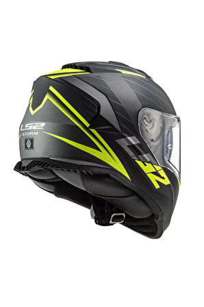 Storm 2 Nerve Mat Siyah-neon Sarı Kask