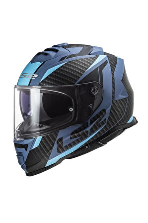 Storm 2 Kapalı Kask Racer Mat Mavi