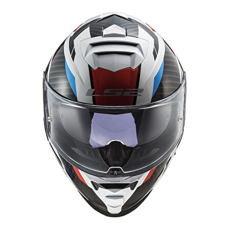 Ls2 Storm 2 Racer Mavi-Kırmızı Kask Xl