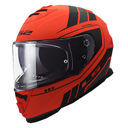 LS2 STORM 2 FIST ORANGE BLACK KASK