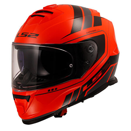 LS2 STORM 2 FIST MAT TURUNCU-SİYAH KASK