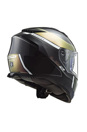 Storm 2 Velvet Mat Siyah-gökkuşağı Kask