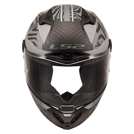 LS2 THUNDER KARBON GP AERO POLAR SİYAH KASK