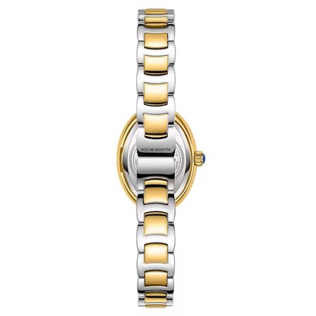 ROCHE MONTRE RML5024-03 SWISS MADE SAFİR CAM BORDO KADRAN ALTIN KAPLAMA KADIN KOL SAATİ