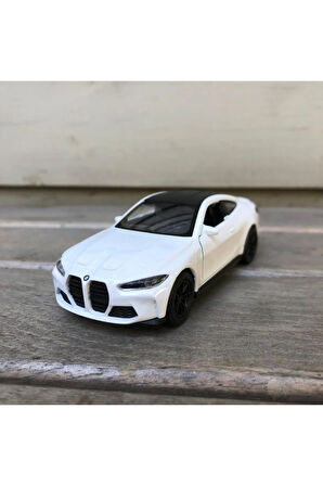 Welly Bmw M4 1/36 Ölçek Diecast Metal Araba Model Araba Oyunca Araba 12 Cm