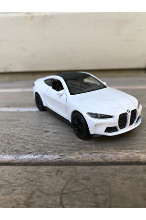 Welly Bmw M4 1/36 Ölçek Diecast Metal Araba Model Araba Oyunca Araba 12 Cm