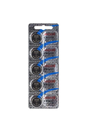 Maxell Cr1632 3v Lithium Düğme Pil 5 Adet