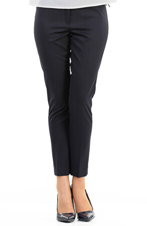 SORALLİNE KADIN DAR PAÇA PANTOLON MEVSİMLİK 1683 SİYAH