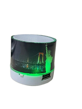 KAMAL IŞIKLI BLUETOOTH HOPARLÖR 
