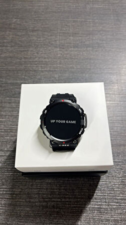 Amazfit T-Rex 2 Siyah Akıllı Saat (OUTLET) (12 AY EVOFONE GARANTİLİ)