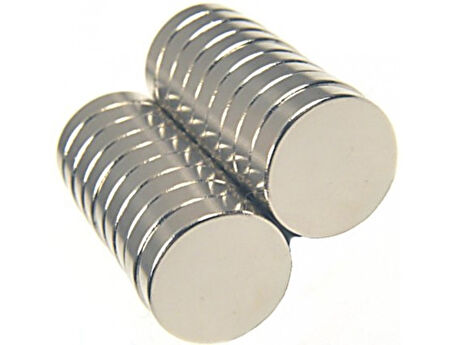 Neodyum Mıknatıs Silindir Çap 22mm , Kalınlık 3mm   ( 3 Adet)