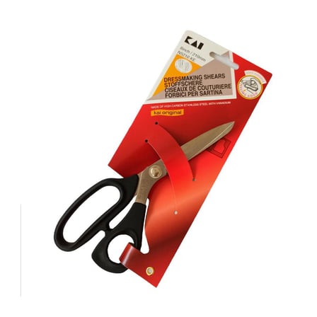 Kai N5210L Plastik Saplı SOLAK Terzi Makası(21cm) (Japon Malı)