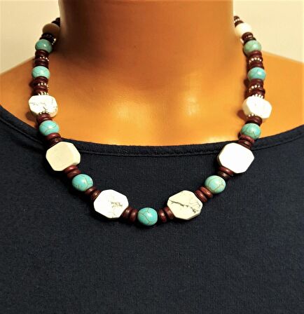 Havlit Turkuaz Kolye