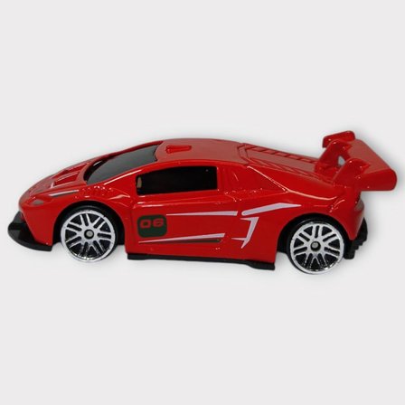 Metal Mini Arabalar  8 cm - Kırmızı - 3 ()