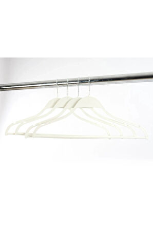 10'lu Siyah, Beyaz, Kahve Plastik Askı Seti – Dayanıklı Kıyafet Askıları, Ev ve Ofis Kullanımı İçin