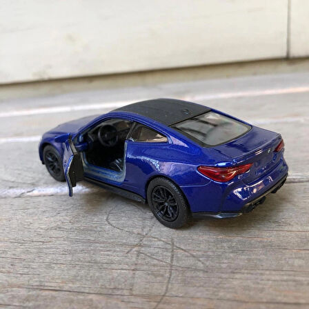 Welly Bmw M4 1/36 Ölçek Diecast Metal Araba Model Araba Oyunca Araba 12 Cm