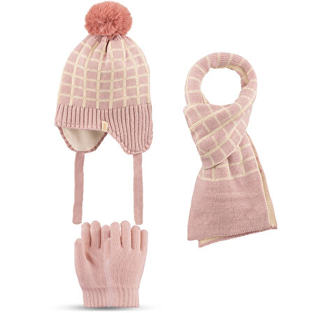 Kitti K25170-04 4-8 Yaş Kız Çocuk 3'lü Takım