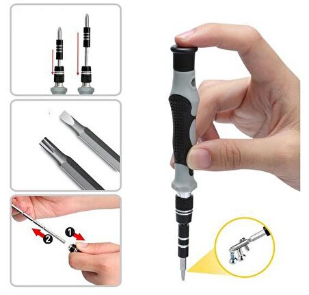 112 Parça Tornavida Tamir Seti