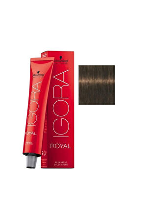 4 Adet Igora Royal 5-63 Açık Kahve-çikolata Mat Saç Boyası (orijinal Ürün)